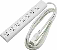 【120本セットバラ売可】エレコム(ELECOM) 電源タップ 7個口＋α 高機能7口タップ2m - ECT-0520BK